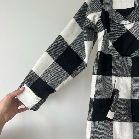 Black and White Checkered Jacket - Picture 3 of 6